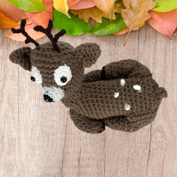 Deer Crochet Amigurumi Art - Picture 7 of 7